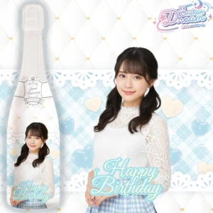 制作例　白×水色キルティングアイドル系オリシャンの画像